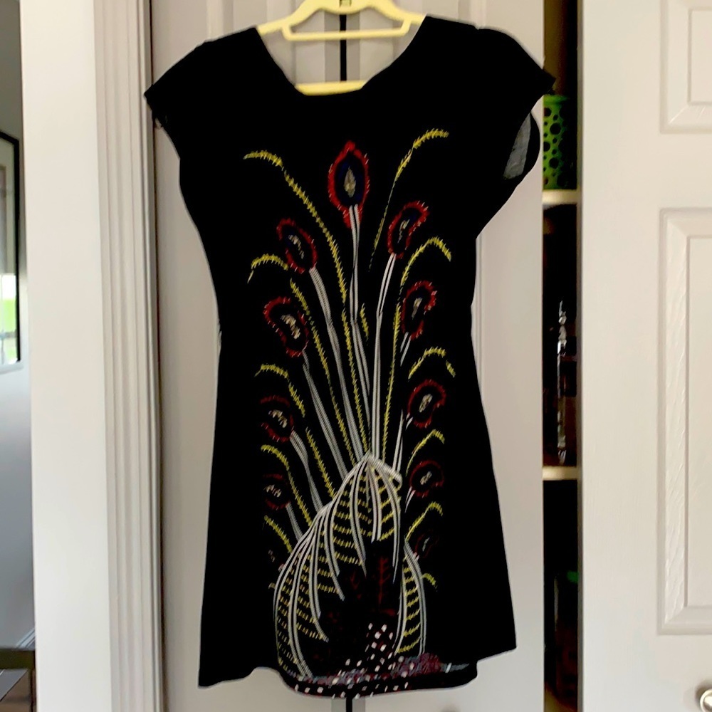 Urban Behavior Dress.   30” neck to hem. 17” pit to pit